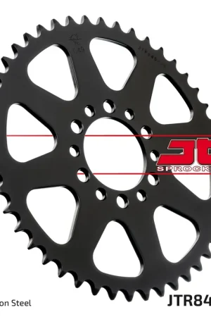 Voordeelprijs JT SPROCKETS - REAR STEEL 46T, 520 - Sprockets - Compatibel met Yamaha